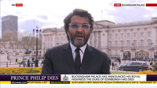 Sky News Coverage - Prince Philip Dies