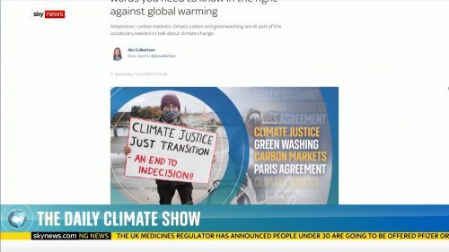 The Daily Climate Show - Sky News Presentation 2021 (6)