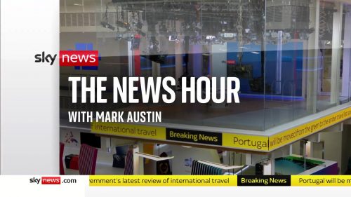 Sky News  The News Hour with Mark Austin
