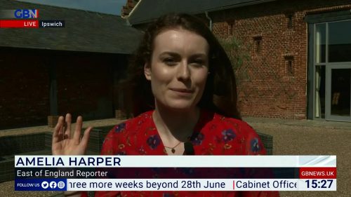 Amelia Harper GB News Reporter