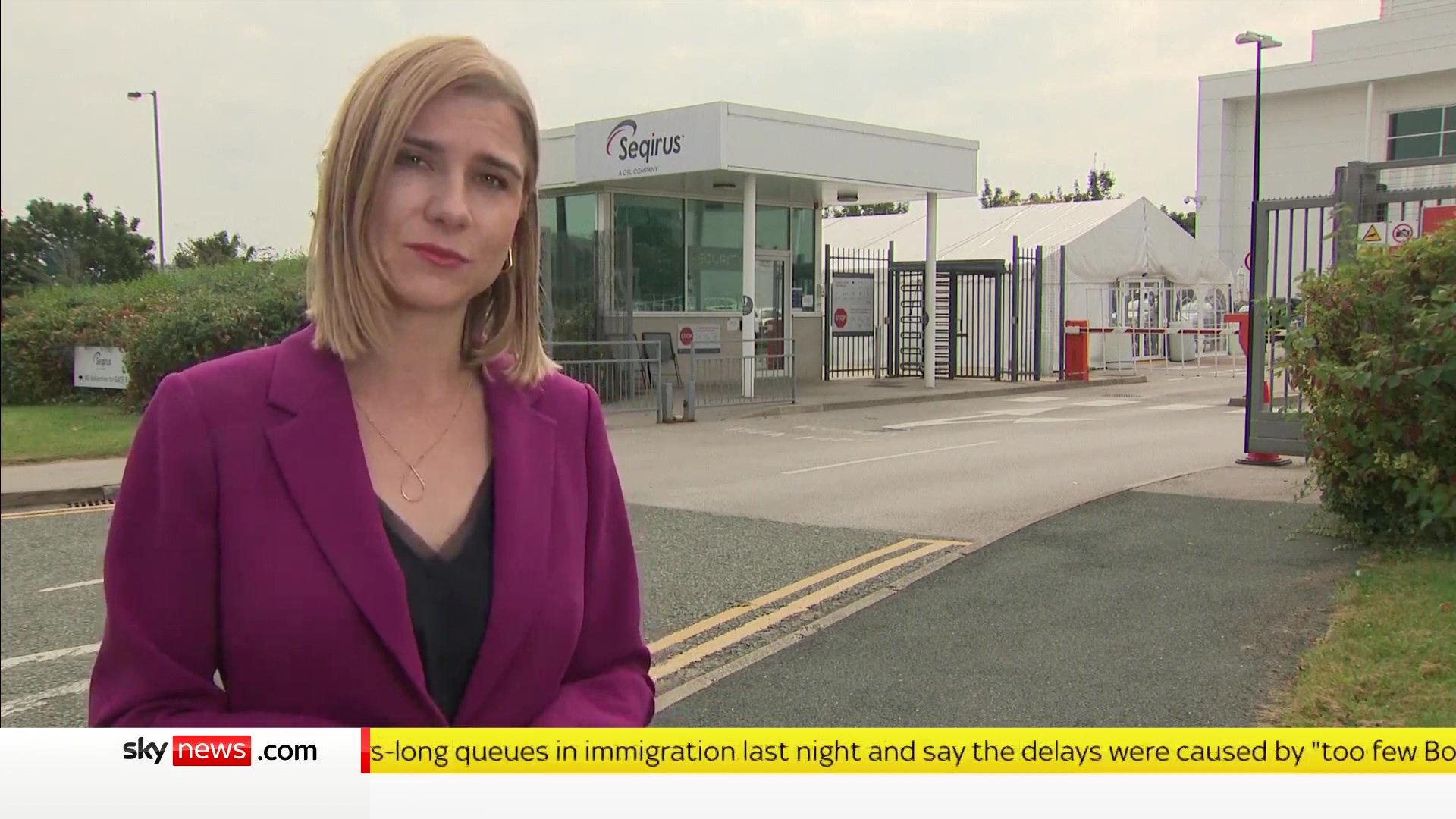 Becky Cotterill Sky News Reporter