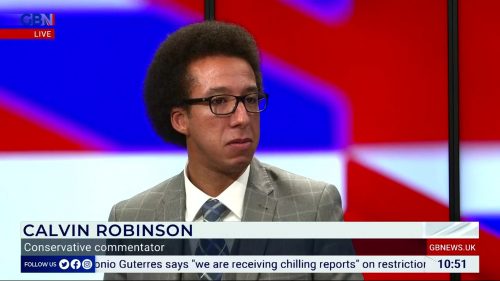 Calvin Robinson GB News Presenter