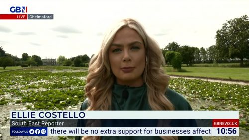 Ellie Costello GB News Reporter
