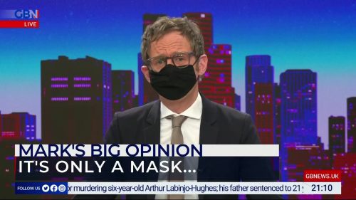 Mark Dolan wearing a mask on air (1)