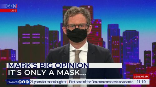 Mark Dolan wearing a mask on air (2)