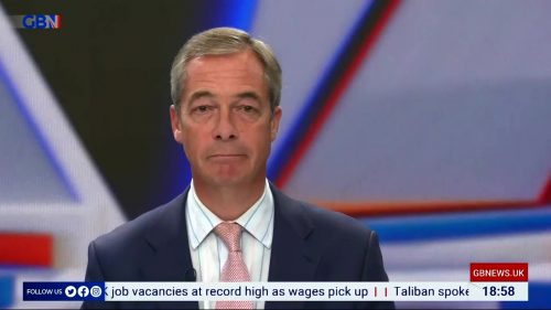 Nigel Farage GB News Presenter