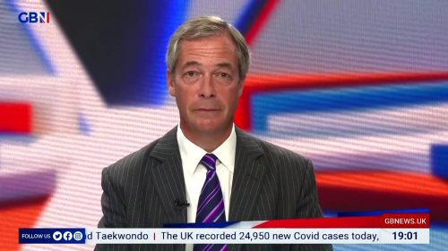 Nigel Farage GB News Presenter