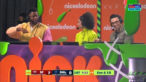 Nick NFL - Wild Card Game on Nickelodeon in 2022 (49)