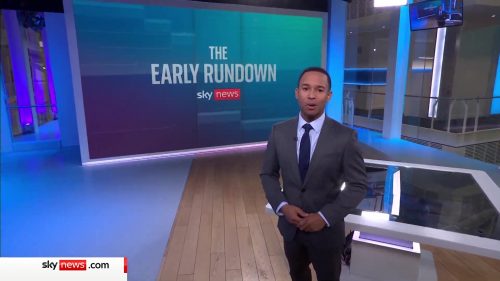 The Early Rundown – Sky News Promo 2022