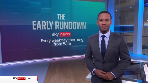The Early Rundown Sky News Promo