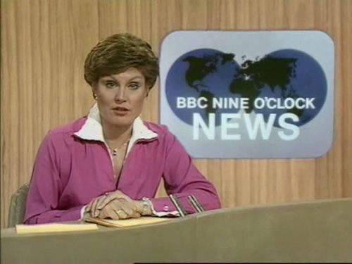 Angela Rippon BBC One Nine OClock News