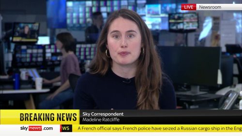 Madeline Ratcliffe Sky News Correspondent