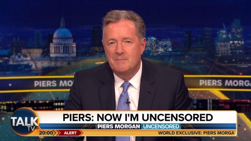 talk TV Piers Morgan Uncensored
