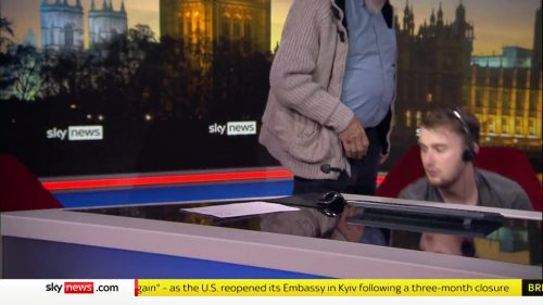 Climate Show Blooper - Sky News
