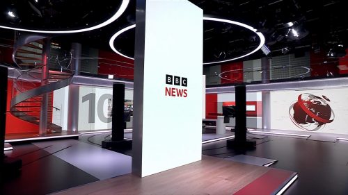 BBC News at Ten from New Studio B