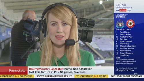 Abigail Davies on Sky Sports