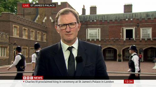 BBC News The Queen Dies