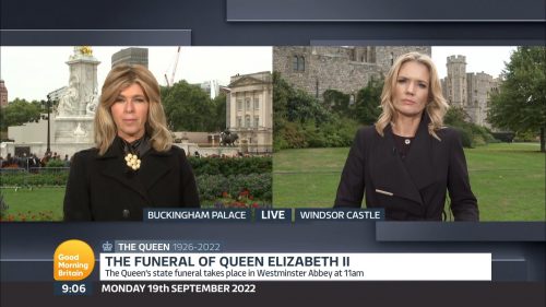 The Queens Funeral ITV News Coverage