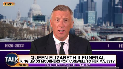 The Queens Funeral TalkTV Coverage