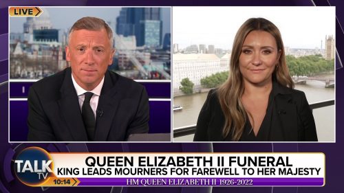 The Queens Funeral TalkTV Coverage