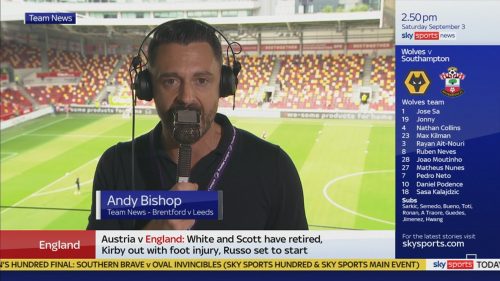 Andy Bishop Sky Sports Football Commentator