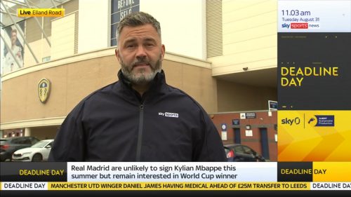 Keith Downie Sky Sports News Reporter