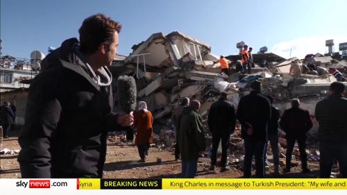 Sky News Turkey Syria Earthquakes