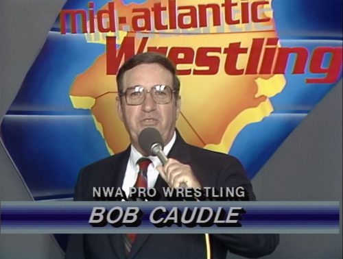 Bob Caudle Mic Atlantic Announcer