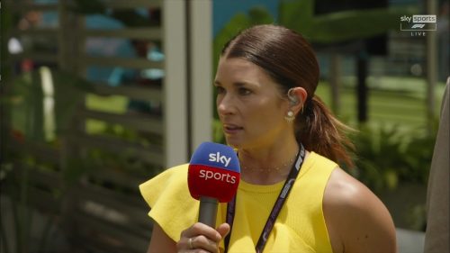 Danica Patrick Sky Sports F Pundit