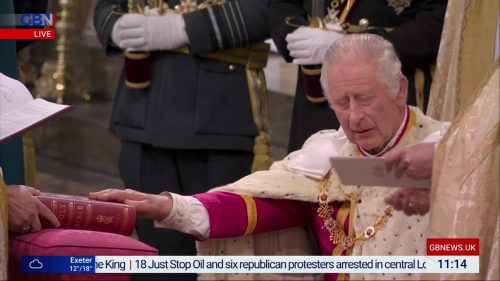 GB News The Coronation of King Charles III Queen Camilla