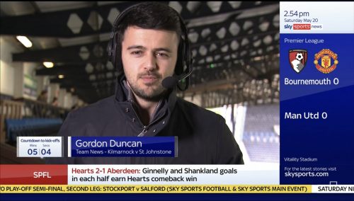 Gordon Duncan Sky Sports
