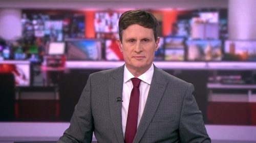 Nicky Schiller presenting on BBC News
