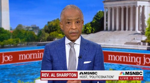 Rev. Al Sharpton on MSNBC
