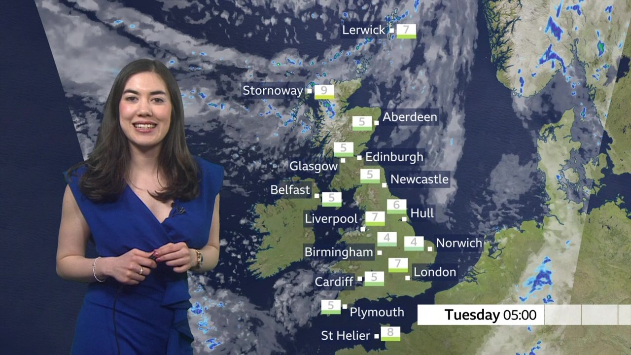 Sabrina Lee on BBC Weather