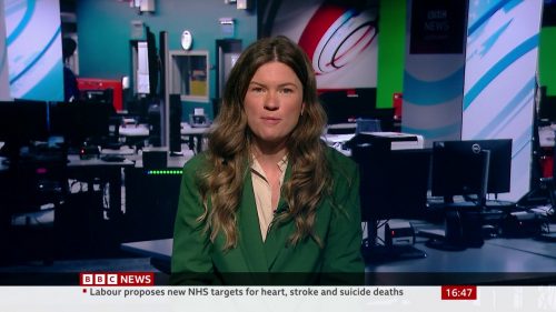 Shiona McCallum on BBC News 2