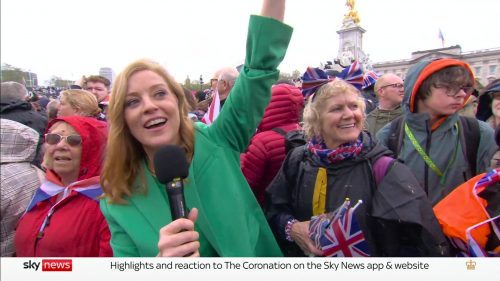 Sky News The Coronation of King Charles III Queen Camilla