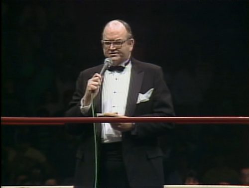 Tom Miller WCW Ring Announcer