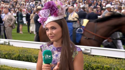 Megan Nicholls on ITV Horse Racing