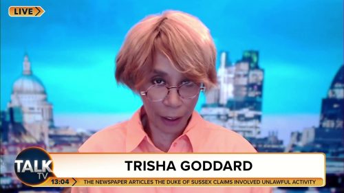 Trisha Goddard on TalkTV