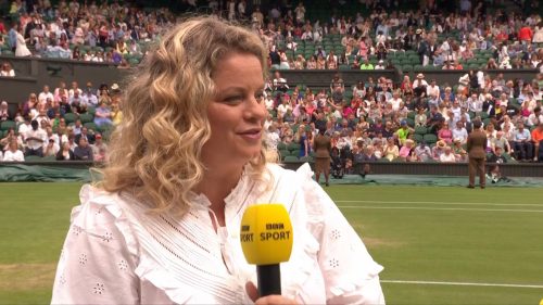 Kim Clijsters Wimbledon BBC
