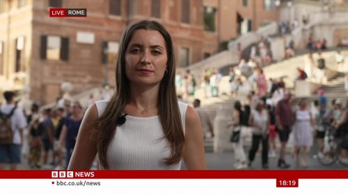 Sofia Bettiza BBC Rome Correspondent