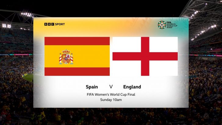 Spain v England – Live TV Coverage on BBC One & ITV1; Live Streaming Details