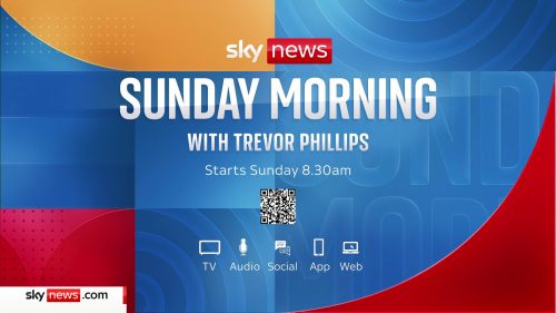 Sunday Morning with Trevor Phillips Sky News Promo