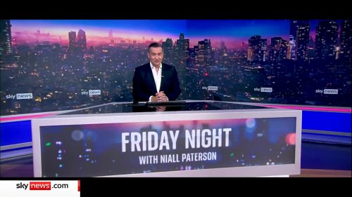 Friday Night with Niall Paterson Sky News Promo