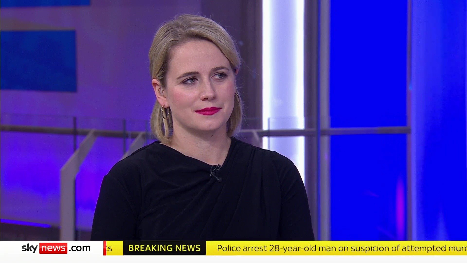 Alice Porter on Sky News