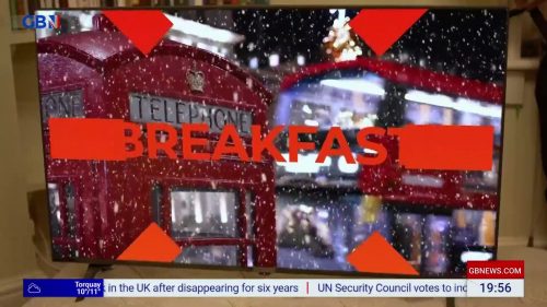 Christmas Breakfast with Patrick and Emily - GB News Promo