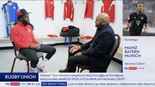 Sanny on Sky Sports News