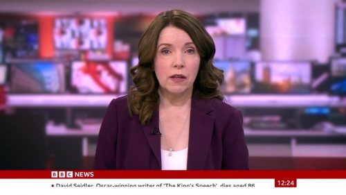 Annita McVeigh returns to BBC News Channel