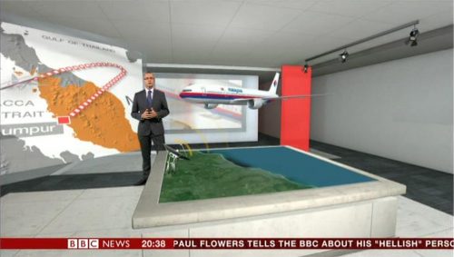 MH370 BBC News Coverage