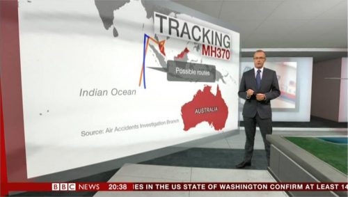 MH370 BBC News Coverage